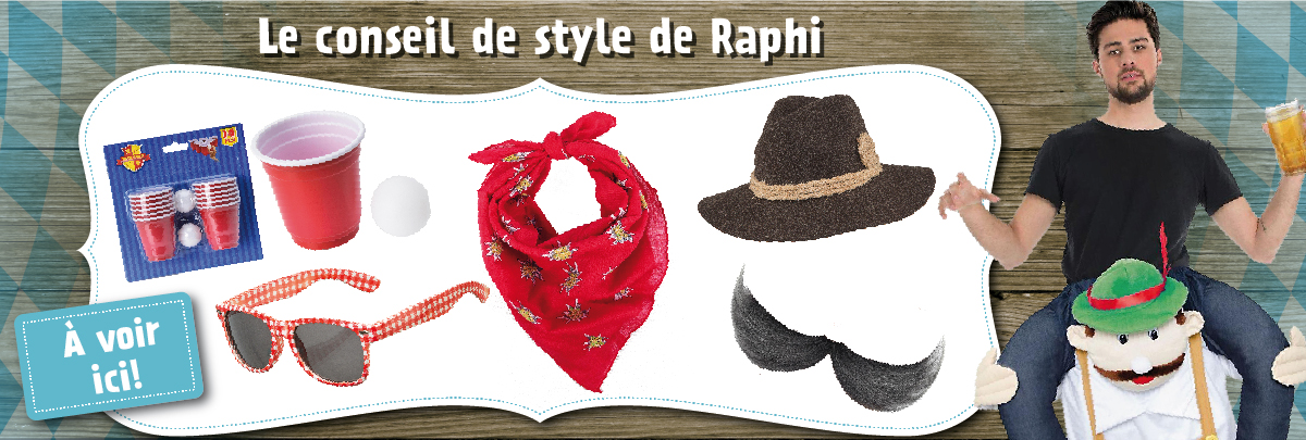 Le conseil de style de Raphi