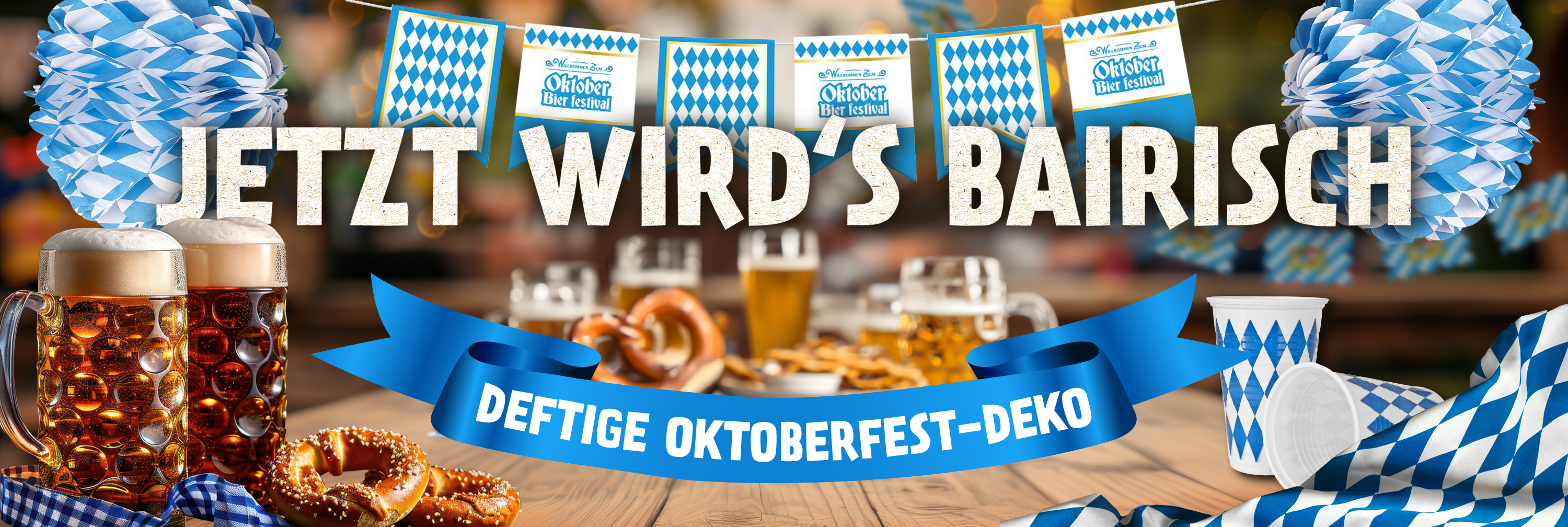 Oktoberfest Deko