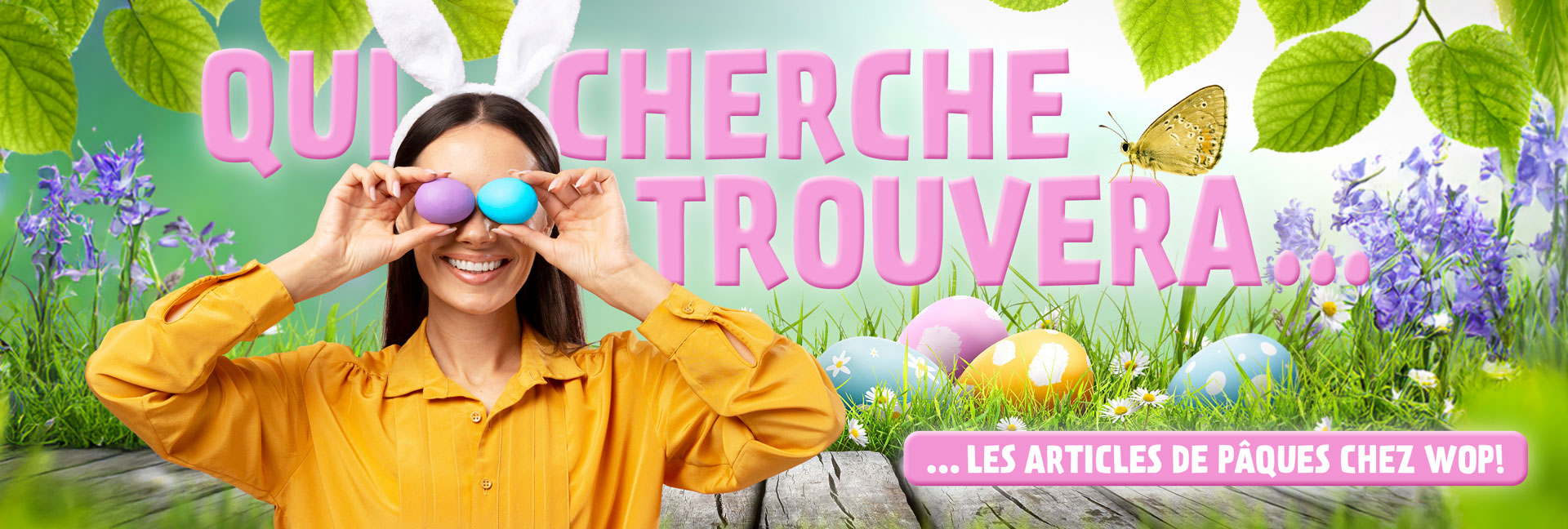 Fête de Pâques et printemps