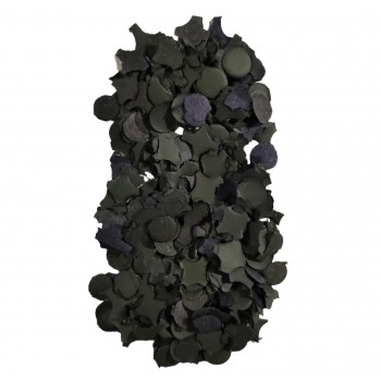 Konfetti schwarz 10 kg (Preis pro kg)