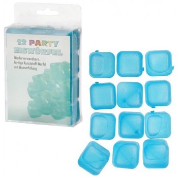 Eiswürfel Set 12er blau Party Eiswürfel