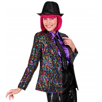 Jacke mit Pailletten