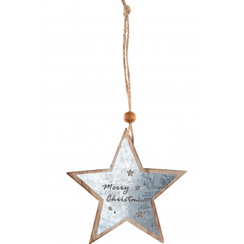 Silberner Weihnachtsstern