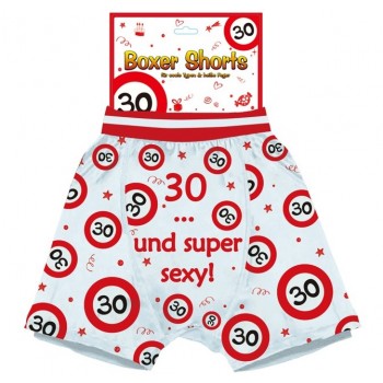 Boxer-Shorts 30 Jahre und super sexy, one Size