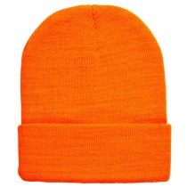 Neonorange Mütze
