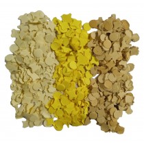 Konfetti gelb 10 kg (Preis pro kg)