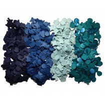 Konfetti blau 10 kg (Preis pro kg)