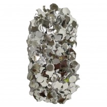 Konfetti silber-weiss alu 10kg (Preis pro kg)