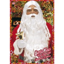 Nikolausset Perücke und Bart