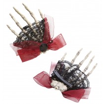 Skeletthand - Haarklammer