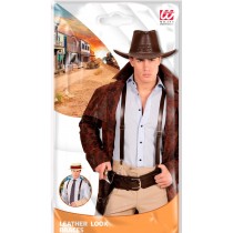 Hosenträger Schachbrettmuster schwarz/weiss