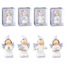 Schutzengel 4 sort. 8cm aus Polyresin