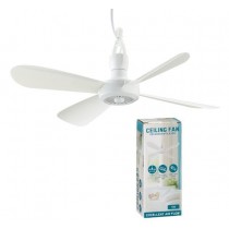 Mobiler Deckenventilator 40cm inkl. Haken, Kabellänge 220cm