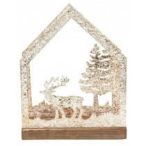 Teelichthalter Hirsch