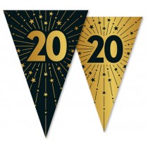 Wimpelkette 20, 10 m Golden Celebrations