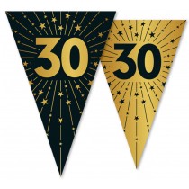 Wimpelkette 30, 10 m Golden Celebrations