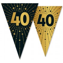 Wimpelkette 40, 10 m Golden Celebrations