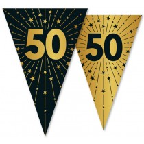 Wimpelkette 50, 10 m Golden Celebrations