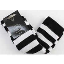 Waggissocken schwarz/weiss 25-30