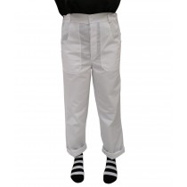 Waggishose weiss lang XXXL