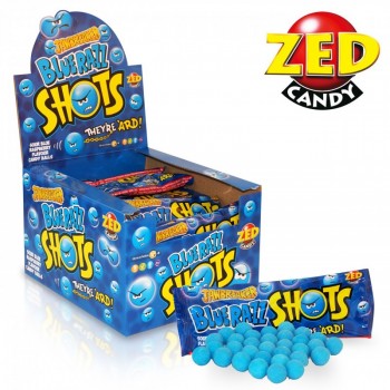 ZED Jawbreaker Shots BlueRazz Boules de bonbons bleues