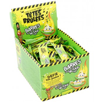 Têtes Brûlées barre goût pomme fraise
