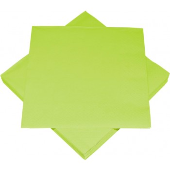 Serviettes vert ciel