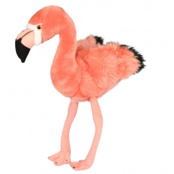 Flamant de peluche