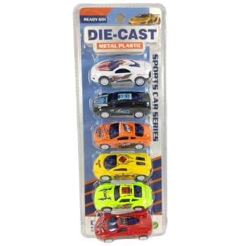 Voitures à monter 6 pcs. 7 cm