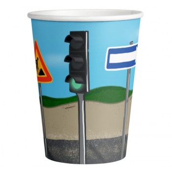 Tasses de papier chantier
