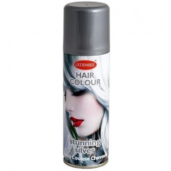 Laque pour cheveux argent