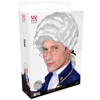 Perruque homme colonial