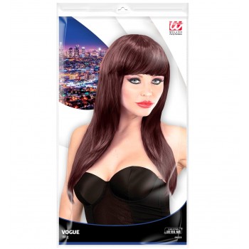 Perruque brune Vogue