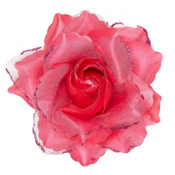 Epingle à cheveux rose rose-vif