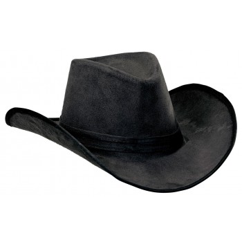 Chapeau de cow-boy noir