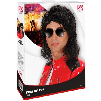 Perruque king of pop noir