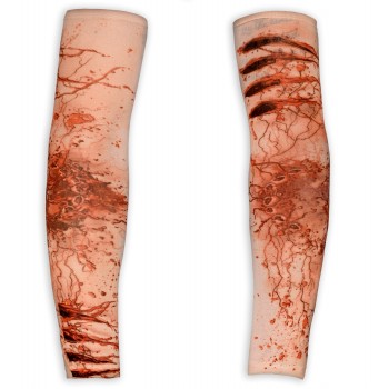 Manche de tatouage blessée