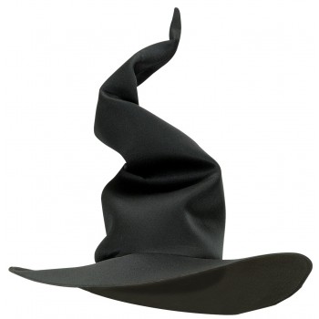 Chapeau de sorcière noir modélisé