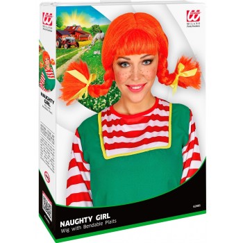 Perruque Tresses Fille Coquine
