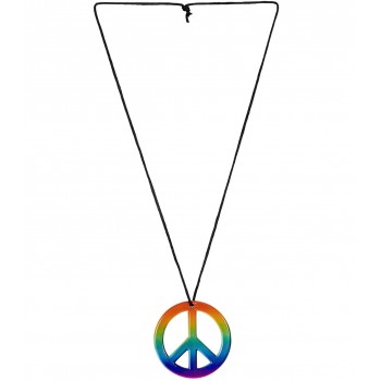 Collier Hippie arc-en-ciel