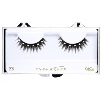 Cils noir avec strass