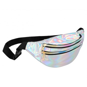 Sac de taille Holo argenté