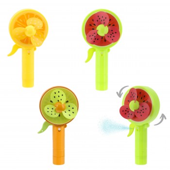 Ventilateur à main avec éclaboussures d'eau, 18 m fruits
