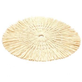 Set de table tresse naturel 38 cm.
