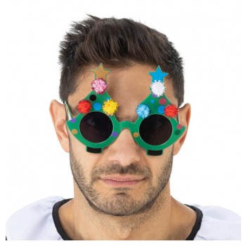 Lunettes sapin de Noël