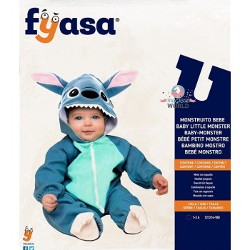 Costume monstre taille 1-2 ans