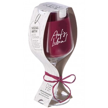 Verre à vin Auf's Leben