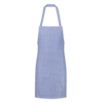Tablier à carreaux bleu/blanc