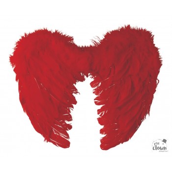 Ailes d'ange 40x32 cm, rouge