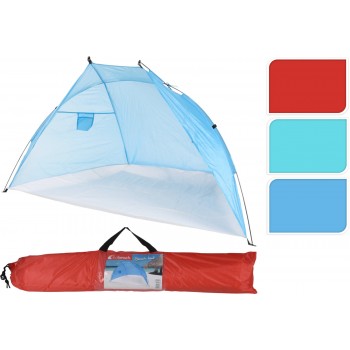 Tente de plage 218x115x115cm 3 couleurs